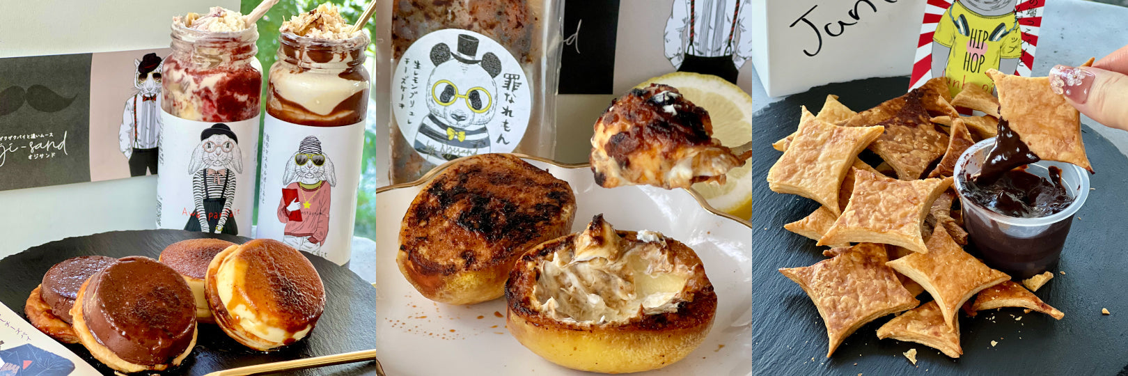 Oji-sand＆マダムきな子 福井県のクリームを使ったスイーツ専門店