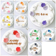 画像をギャラリービューアに読み込む, フラワーシャワーセンイルケーキ