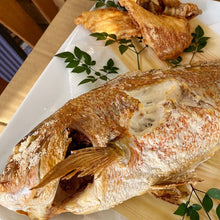 画像をギャラリービューアに読み込む, 真鯛の塩焼き