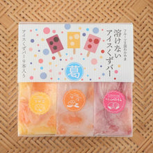 画像をギャラリービューアに読み込む, フルーツ王国わかやまの溶けない「アイスくずバー」