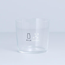 画像をギャラリービューアに読み込む, 珈琲牛乳のグラスB(薄口グラス)