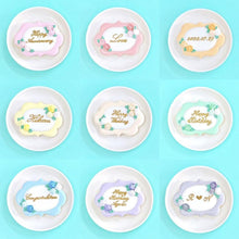 画像をギャラリービューアに読み込む, 薔薇プレートクッキー