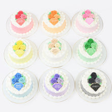 画像をギャラリービューアに読み込む, ダイヤプレート薔薇ケーキ