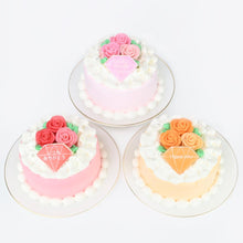 画像をギャラリービューアに読み込む, ダイヤプレート薔薇ケーキ