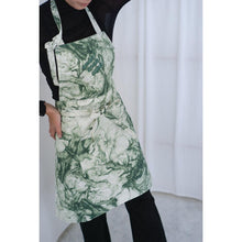 画像をギャラリービューアに読み込む, エプロン(グリーン)