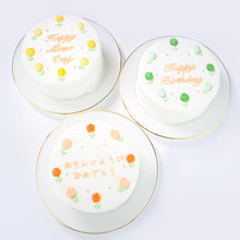 画像をギャラリービューアに読み込む, フラワーセンイルケーキ