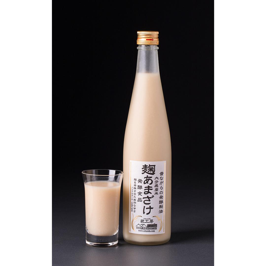 ギフト化粧箱入】麹あまざけ 500ml(2本/3本) | 蔵工房 二反田醤油店 ...