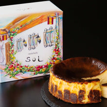 画像をギャラリービューアに読み込む, 濃厚バスクチーズケーキ