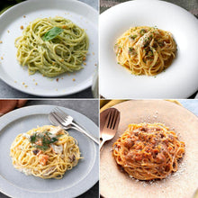 画像をギャラリービューアに読み込む, レストランパスタソース&麺 4セット