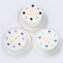 画像をギャラリービューアに読み込む, フラワーセンイルケーキ