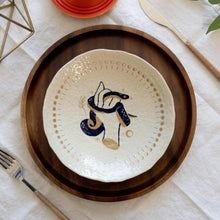 画像をギャラリービューアに読み込む, Serpente 丸皿 (Clay Party せともの)