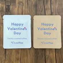 画像をギャラリービューアに読み込む, バレンタインデザイン ワンドリップコーヒー 水色