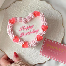 画像をギャラリービューアに読み込む, ハートゼリーケーキ