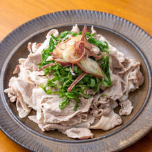 画像をギャラリービューアに読み込む, 縄あぐー豚しゃぶ3種の食べ比べ(モモ肉・バラ肉・カタ肉)