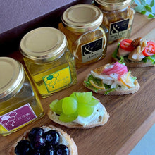 画像をギャラリービューアに読み込む, 4種のセレクト はちみつ