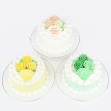 画像をギャラリービューアに読み込む, ダイヤプレート薔薇ケーキ