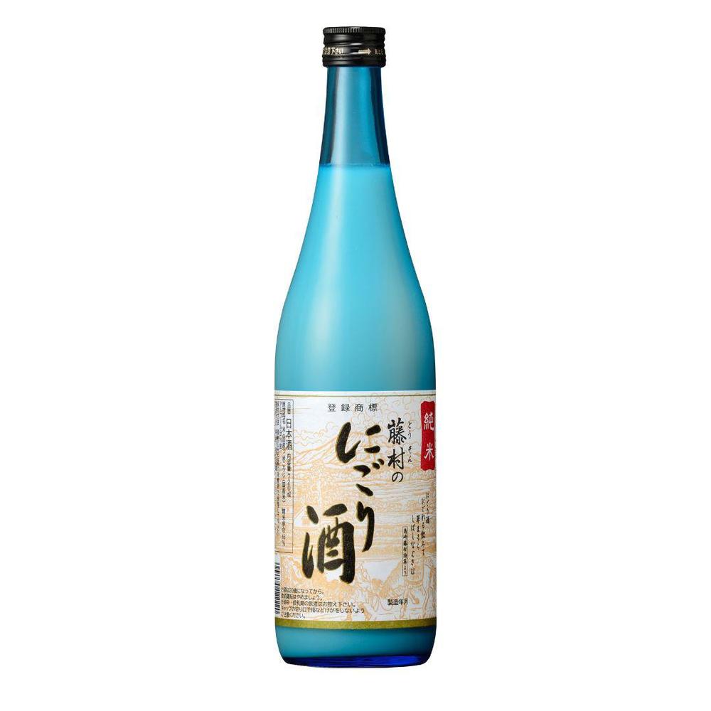 純米 藤村のにごり酒720ml | 長野の地酒「酒蔵ちくまにしき」