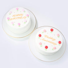 画像をギャラリービューアに読み込む, フラワーセンイルケーキ