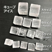 画像をギャラリービューアに読み込む, キューブ氷