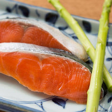 画像をギャラリービューアに読み込む, 天然紅鮭切り身