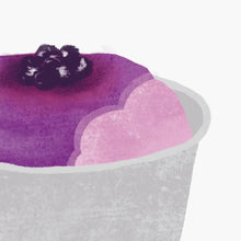 画像をギャラリービューアに読み込む, 農家のおやつジェラートCASSIS & BERRY(カシスとベリー)