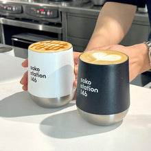 画像をギャラリービューアに読み込む, オリジナルステンレスカップ WHITE/BLACK