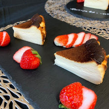 画像をギャラリービューアに読み込む, ホワイトチョコレートバスクチーズケーキ