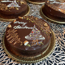 画像をギャラリービューアに読み込む, クリスマスチョコガナッシュケーキ
