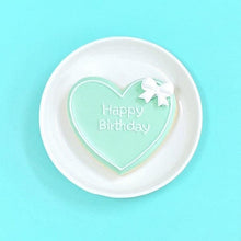 画像をギャラリービューアに読み込む, ハート型パステルリボンプレート