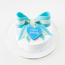 画像をギャラリービューアに読み込む, センターラインリボンセンイルケーキ