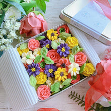 画像をギャラリービューアに読み込む, お花畑あんクッキー缶