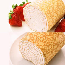 画像をギャラリービューアに読み込む, ミルクレープロール プレーン&いちご