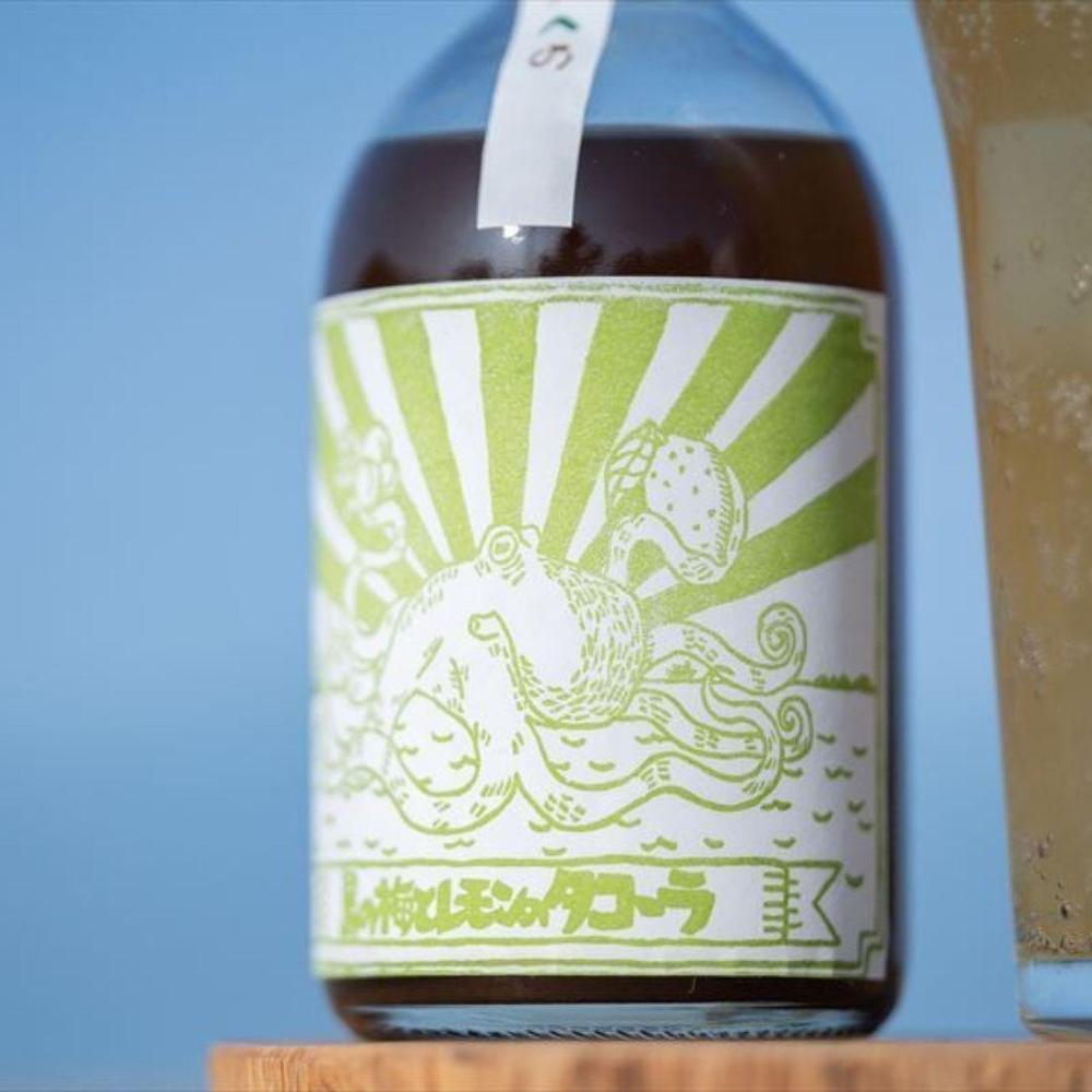 島の梅とレモンのタコーラ