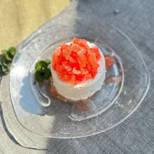 画像をギャラリービューアに読み込む, ブラッドオレンジのグラニータ添え | 空山チーズ工房