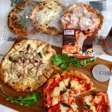 画像をギャラリービューアに読み込む, 本格冷凍ピザ 人気の5種5枚セット