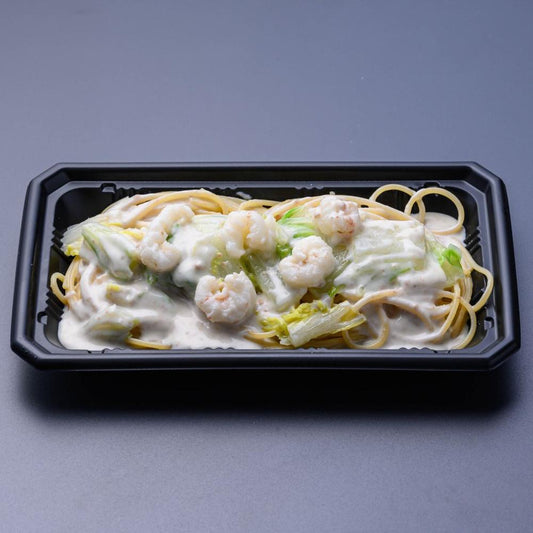 「カニ屋が作る 海のパスタ」海香る ガサ海老 クリームソース