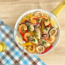 画像をギャラリービューアに読み込む, 牡蠣のパエリア