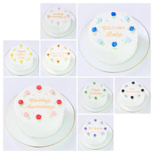 画像をギャラリービューアに読み込む, フラワーセンイルケーキ