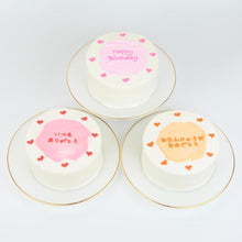 画像をギャラリービューアに読み込む, ハートフルセンイルケーキ