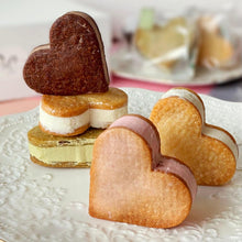 画像をギャラリービューアに読み込む, ハートのバターサンド