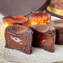 画像をギャラリービューアに読み込む, フォンダンショコラとミニバスクチーズケーキ