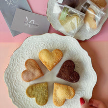 画像をギャラリービューアに読み込む, ハートのバターサンド