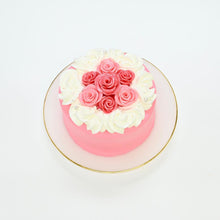 画像をギャラリービューアに読み込む, キラキラ薔薇ケーキ