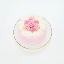画像をギャラリービューアに読み込む, キラキラ薔薇ケーキ
