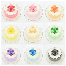 画像をギャラリービューアに読み込む, キラキラ薔薇ケーキ