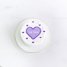 画像をギャラリービューアに読み込む, BIGハートセンイルケーキ