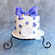 画像をギャラリービューアに読み込む, リボンとドットのケーキ