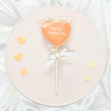 画像をギャラリービューアに読み込む, ハートプレートロリポップクッキー