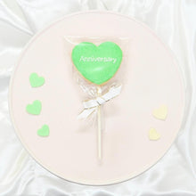 画像をギャラリービューアに読み込む, ハートプレートロリポップクッキー