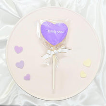 画像をギャラリービューアに読み込む, ハートプレートロリポップクッキー